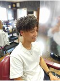 波打ちパーマ