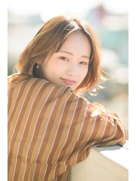 大人かわいい２０代 ３０代 ４０代ミディアムボブ L ヴィスコ Visco のヘアカタログ ホットペッパービューティー