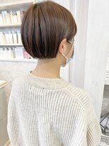 キャアリー(Caary)&nbsp;福山市美容室Caary 丸み艶っと ミニボブ ショートボブ