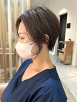 アフロートpd+ KOBE(AFLOATpd+)&nbsp;【神戸三宮】２０代３０代４０代　丸みショート　ハイライト