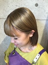 ヘアーアンドネイル ノーム(NO MU) 切りっぱなしボブ