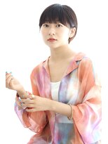 ヘアリゾート ラグーン(hair+resort lagoon) 大人かわいい/ショート/イルミナカラー/20代30代40代