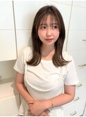 抜け感かわいい大人ミディアム