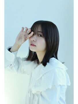 ヘアーアンドメイク エクリ 不動前店(Hair&Make equri) キレイめ暗髪スタイル