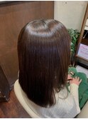 艶髪セミロング