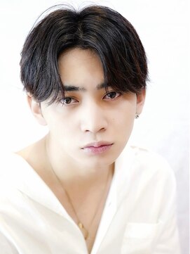 ドーバー 中野(Dover) メンズ/韓国風センターパート　ナチュラルパーマ