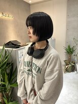 サンド 池袋(sand)&nbsp;韓国風ヘア/ワンホンヘア/ベージュカラー/顔周りカット