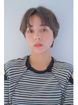 ガリカ 博多(Gallica)&nbsp;<入佐ひなの>透明感オリーブベージュ/大人ハンサムショート