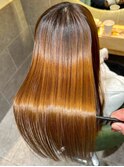 縮毛矯正カットトリートメント