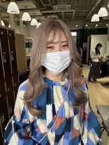 イルファ セイユウ 上野芝店(ehl:fa SEIYU)&nbsp;ロングレイヤー×ミルクティーカラー