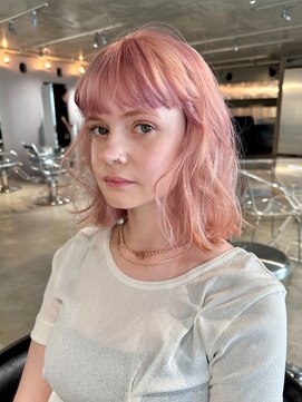 スクリーンギンザメゾン 銀座(SCREEN GINZA MAISON.) クラゲヘアー/小顔に見せるヘア/ココアベージュ/銀座