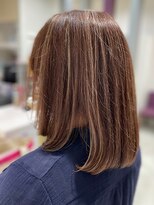 ソシエ 天王寺ミオ店 白髪ぼかしハイライト/大人女性/40代/50代/60代