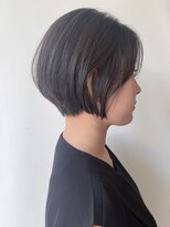 モリオフロムロンドン 原宿本店(morio from London) 【morio原宿】丸みショート ショートカット グレージュ