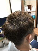 メンズショートでハイライト