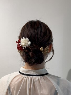 ゼスト 中野店(ZEST) 【ZEST中野/犬飼ひかる】大人可愛いシニヨン