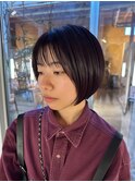 丸みボブ/ショートボブ/アイリス/伸ばしかけの方にも