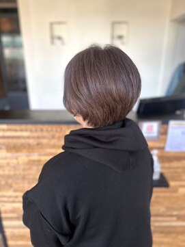 ヴァン カウンシル 王子(VAN COUNCIL) 大人のかっこいい毛流れミディ エイジングケアと透明感カラー#1