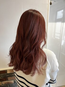 ネオリーブシェリエ 浅草店(Neolive cherie) チェリーピンク/ピンクレッド/ハイライトカラー/イメチェン