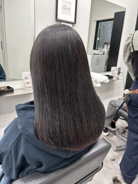 アルター(aL ter) 【ブラック×ワインレッド】イメチェン/美髪/鎌取/中島真里奈