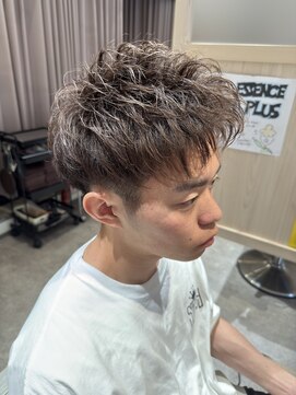 クルム(KURUMU) 清潔感×無造作束感アップバング