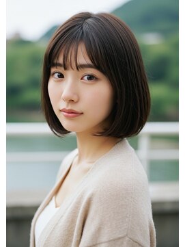 ネオリーブアーチ 武蔵小山店(Neolive arch) ボブ ダークブラウン 武蔵小山