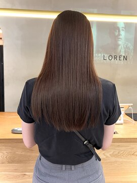 ローレン(LOREN) イメチェン/ホワイトブロンド/外ハネボブ/ワイドバング/栄/久屋