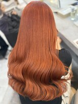 ラビス 浦和(Lovis) ハイライトカラー/アプリコットオレンジ/くびれヘア