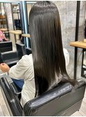 大人のダークアッシュ【髪質改善】ダメージレスカラー