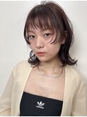 姫カット/くびれミディ/オン眉/艶カラー【kanna高円寺SYUK】