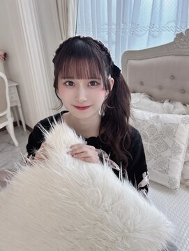 リルミー ミュエナ 大須 矢場町(Lilme myuena) ぬるべあ 立花陽菜ちゃん あみかちゅサイドポニーしました♪