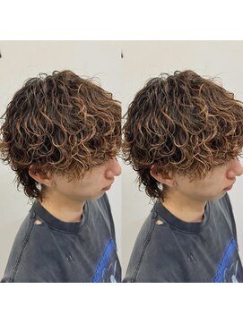 ブライト(BRIGHT) 波巻きスパイラルパーママッシュウルフ