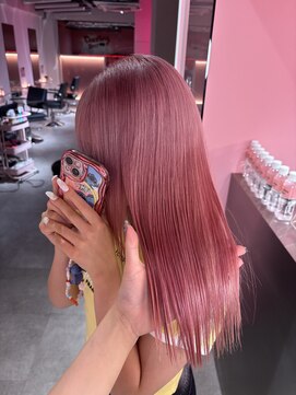 ダズリングディア(Dazzling Deer) ペールピンク/ホワイトピンク/ストレート/夏