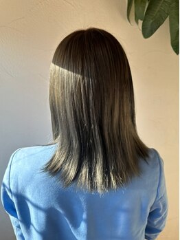 ウィスプ ナチュレ(WHISP nature)の写真/“頭皮&髪に優しい”お客様の理想の色味を創り上げる*毛先まで潤い周りから褒められる髪に♪