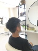 ツーブロックショート