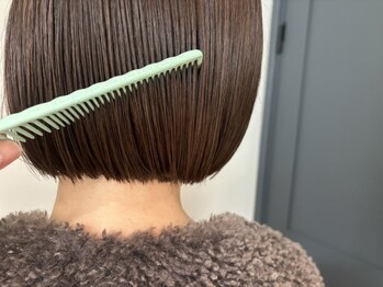 ニコ ヘアー(nico hair)の写真/高いカット技術で「あなたに似合う」をご提案◎ショートボブ、ミニボブなど得意です！