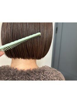 高いカット技術で「あなたに似合う」をご提案◎ショートボブ、ミニボブなど得意です！