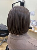 【似合わせボブ】暗めカラー/グランマッシュ/鎌取/林愛華
