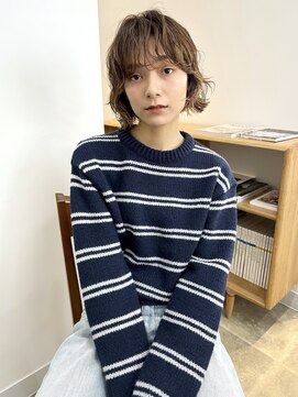 ハイフ(haif) 【haif】パーマボブ レイヤーカット