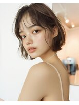 hum 立川【ハム】髪質改善・酸性ストレート・縮毛矯正 ココアベージュ/オリーブグレー/小顔/黒髪[立川/髪質改善]