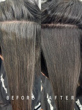 トニーアンドガイ 青山店(TONI & GUY) 【川原】白髪を活かしたグレージュ【デザインカラー】