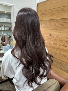 冬におすすめのピンクブラウンカラー