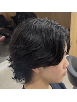 ブラック 渋谷(BLUCK)&nbsp;曲がる縮毛サーフ