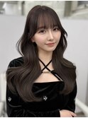 韓国モテヘア*くびれ巻き×グレージュカラー○伊藤