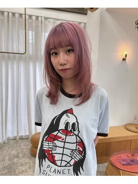 ボタニウム バイ アールサロン(BOTANIUM by RrSALON) ピンクベージュ×レイヤーカット