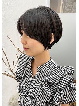 エン 吉祥寺(EN) 10代20代30代40代50代60代前下がり耳掛けボブ丸みショート◎
