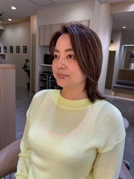 ウインナーヴィジョン 栄 久屋大通店(WINNER VISION) 【大人のファッションカラー】白髪ぼかしハイライト