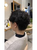 シャドウパーマ/メンズ/20代