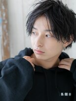 メンズヘア ビーセカンド 草加店(MENS HAIR B-2)&nbsp;20代30代ツイストスパイラルパーマカジュアルマッシュW草加