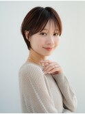 前髪あり大人ショート 30代40代50代【AIN.表参道】川原
