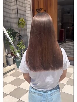 hair salon  DEN【7月中旬NEW OPEN（予定）】の写真/【名駅太閤通NEWOPEN★】１人のスタイリストが仕上げまで担当◎高い技術を持つスタイリストによる施術です!